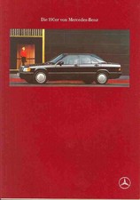 Mercedes-Benz W 201, 190 Prospekt, 8.1991, 190D, 2.5, 2.5 Turbo, 190 E, 2.3, 2.6