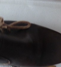  ZARA Cowboy Western Stiefel,Gr. 39 in Braun/Cognac Retro