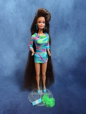 ♥ BARBIE ♥ Totally Hair / Ultra Hair Barbie (brunette) mit Outfit ♥ 1991 #1117
