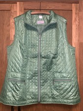 grüne Weste Gr. 52, ungetragen , leichte Steppweste für Damen, neu