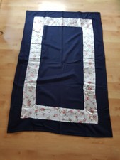 Kuscheldecke, Wohndecke, Sofadecke, dunkelblau