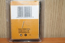 Bostitch sb16-2.5e Straight Finish Nail 65mm verzinkt 16 Gauge (700) Teil Box