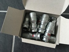 Verzinkte Pressfittinge, Durchmesser 22 mm, Reduzierung auf 15 mm, 10 Stück