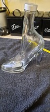 Vintage Flasche Stiletto Absatz Schuh