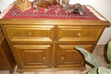 Kommode Sideboard  Holzkommode  Eiche massiv, braun