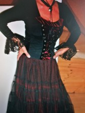 Karneval World of Western -Saloon Lady Kostüm Kleid in Größe 36 / Hochwertig