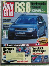 AUTO BILD 22 2002 Renault Scénic Citroen Porsche von AUDI Nummernschilder