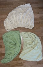 3 Bettlaken, Babybett, Gr. 70x140 cm