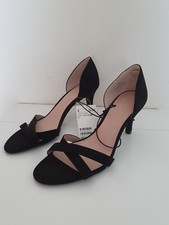 H&M Damen Sandalette Sling Pumps schwarz Größe 39 Neu