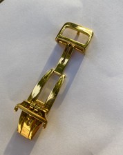 Jaeger LeCoultre Faltschließe 18 mm 18K Gold Reverso Strap Clasp Master Control
