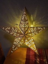 *LED Weihnachtsstern* ca.55 cm* Papierstern* Faltstern* beleuchtet* Adventsstern