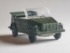 WIKING VW 181 offen flaschengrün mit Verdeck graubeige 1972 - 1984 1:87