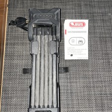 ABUS Bordo 6000 Faltschloss - 90 cm, Schwarz (51798) Fahrradschloss