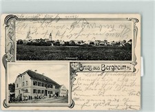 13608704 - 8859 Bergheim Brauerei Post und Telegraph Neuburg-Schrobenhausen LKR