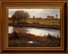 Karl-Heinz STRICKER-CARDOS 1926-2002 Akademischer Maler Die Nette-Lintherbruch x