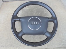 KOMPLETTES LEDERLENKRAD AIRBAG AUDI A2 8Z AUDI A3 8L FACELIFT  A6 4B FACELIFT