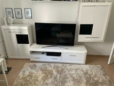 3- teilige Wohnzimmerschrank:  TV-Lowboard, Wohnwand, Kommode 