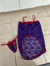 2 Teilges Babydoll aus Spitze, Negligee ,Unterwäsche ,Reizwäsche, Gr.36