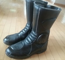 Damen Motorrad Stiefel Gr. 39 schwarz Schuhe