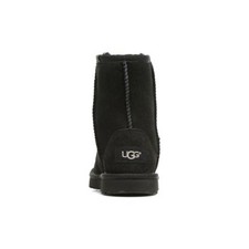 UGG Kids Classic II schwarz Wildleder Stiefeletten UK 3 EU 36 Pelz gefüttert UVP £ 125 NEU