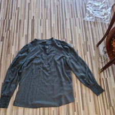 Damen Bluse Top Shirt M 38 FREEQUENT Anzug Büro Tunika Empire Polo Sommerbluse 