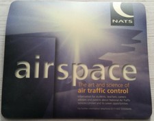 NATS (National Air Traffic Service) Mausmatte/Pad ca. 2001 Sammlerstück