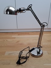 IKEA FORSA Arbeitsleuchte Schreibtischlampe Lampe Tischlampe  Leuchte Silber 
