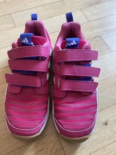 ADIDAS Turnschuhe Gr. 35 lila rosa Hallenschuhe Sportschuhe Sneaker