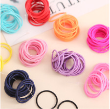 10,20 PCs elastisch Haare Bands Mädchen dick 4mm Schule Ponys Haarschmuck