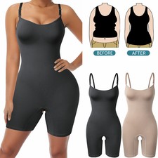 Lady Full Body Shaper Bauch abflachen Bodysuit Taille Schlank Shapewear Korsett UK
