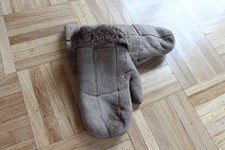 Lammfell Handschuhe Fäustlinge Damen Größe S