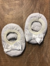 Baby Schuhe Gr.19 Sterling Baby 0-6 Monate Mädchen Grau Schleife