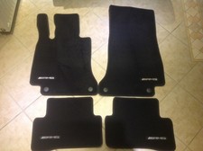 Fussmatten Mercedes-Benz C 63 AMG W205 AMG C-Klasse AMG A2056806005 Schwarz Orig