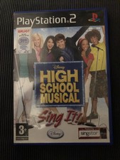 High School Musical: Sing It! (Sony PlayStation 2, 2007)