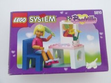 LEGO® Belville 5810 Mädchen mit Schminktisch von 1995 mit OVP und Bauanleitung