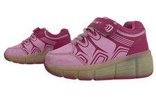 Wheelys Mädchen Eislauf Schuhe Größe UK 12.5 EU 31 pink Retractable Roller Schuhe