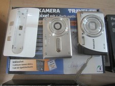 8 x Digitalcamera Konvolut Canon Fujits Lumix Coolpix Casio Ixus Panasonic