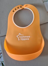 Tommee Tippee Baby orange Fütterung Lätzchen Comfi Hals Fang alle Lätzchen Kunststoff 