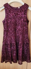 Pailettenkleid Kleid 116/122 von Esprit getragenaber Top Zustand