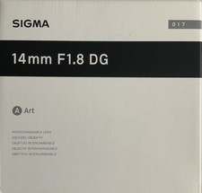 Sigma Art 14mm 1.8 DG HSM Objektiv für Canon EF (450954)