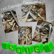 5kg Eisenwaren Restposten Sammlung HOLZVERBINDER Baumarkt Baustelle Heimwerker