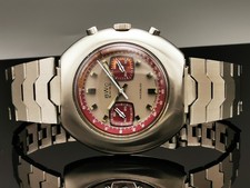 Vintage Armbanduhr BWC Swiss  Chronograph Valjoux 7733 Top Zustand