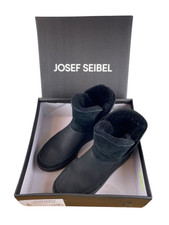 Josef Seibel Schwarze Winter Stiefel Warm Gr. 40 Damen GEBRAUCHT NP war 110 Euro
