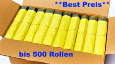 **Best Preis**Gelbe Säcke Gelber Sack Müll Beutel Tüte mit Zugband   500 Rollen