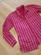 NEUW TCHIBO/TCM Wanderbluse Shirt 36/38/S kariert karo outdoor trekking hm zar