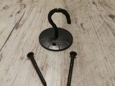 Wand Garderoben Kleiderhaken schwere Ausführung stabil Grundplatte 60 mm