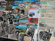 Banknoten , Ansichtskarten , Sammelbilder , Münzen , alte Zeitschriften und mehr