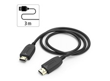 Hama HDMI Kabel High Speed 3m lang Ultra HD 4K/ 8K für PC TV PS Beamer