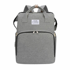 Stella Bag Wickelrucksack Basic Wickeltasche Rucksack Grau 255376552368557583566