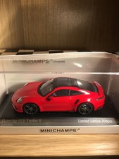 Porsche 911 (992) Turbo S 2020 indischrot 1:43 Minichamps 413069478 L.E. 200 pcs